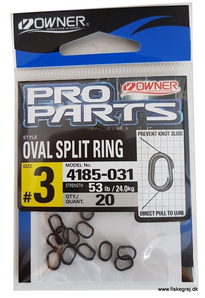 Owner Oval Split Ring