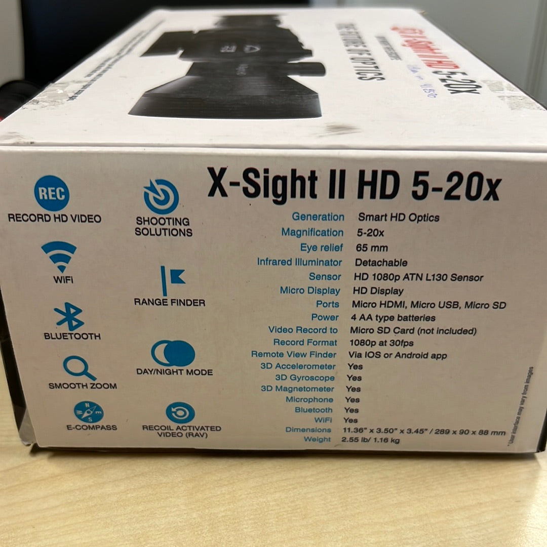 ATN X-Sight II HD 5-20x (Brugt)